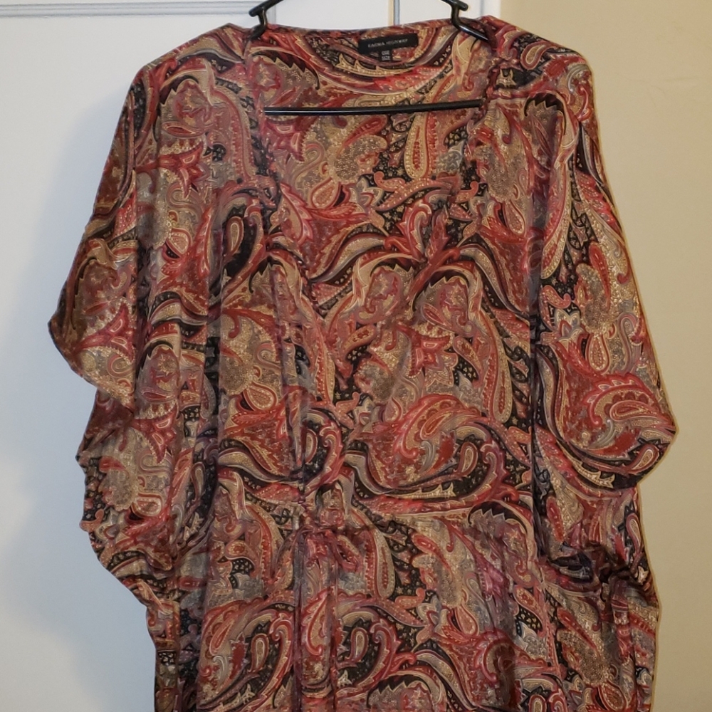 Silk Dress Cover-up